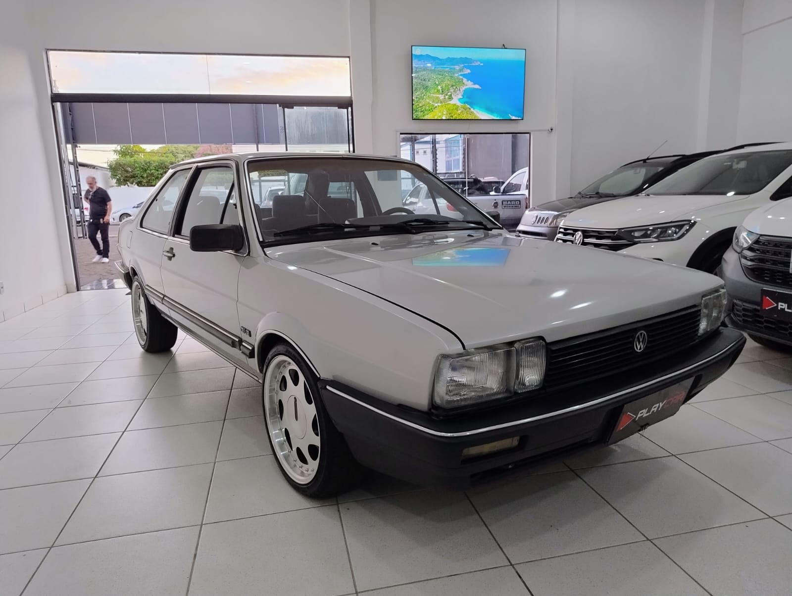 VW Santana GLS 2.0 1988 1988 inscrito no Circuito Clássicos em Movimento