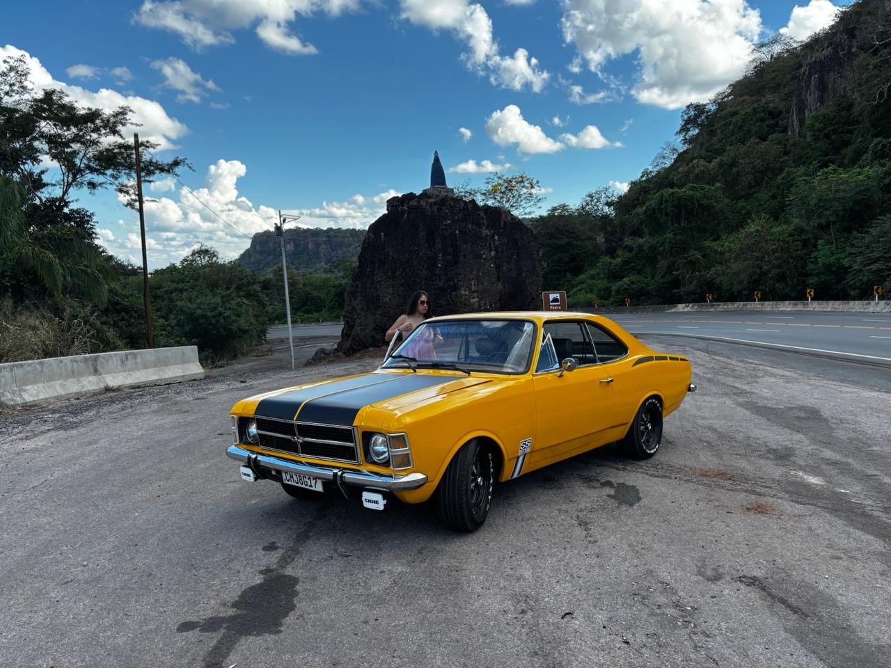 GM Opala 1975 inscrito no Circuito Clássicos em Movimento